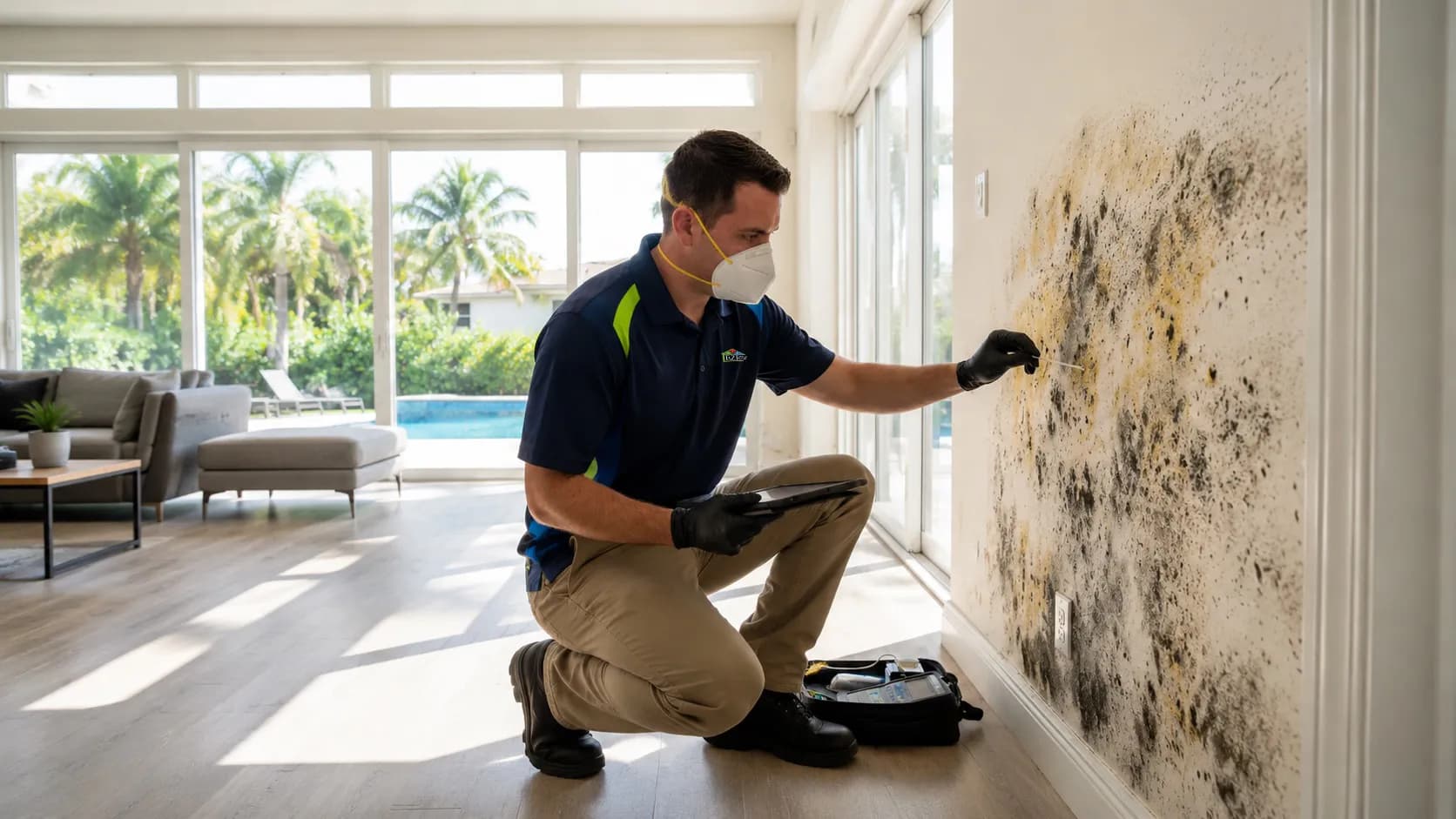 Mold Inspection & Testing on the Treasure Coast