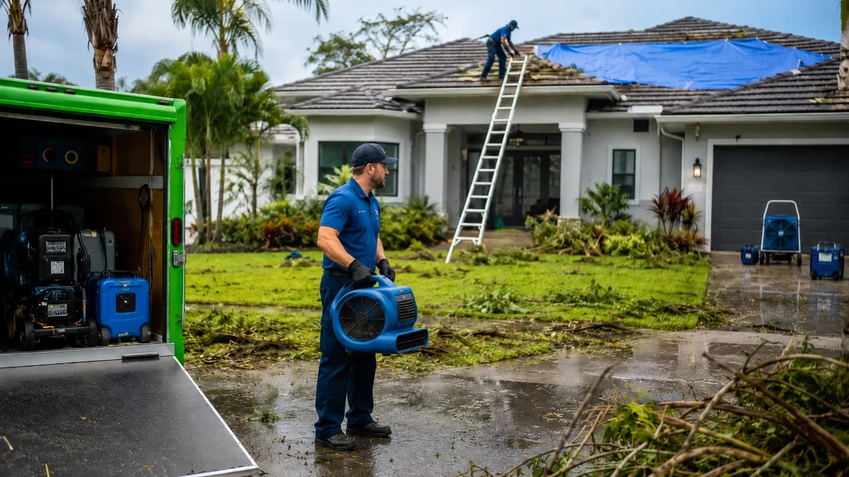 Storm & Hurricane Damage Restoration on the Treasure Coast