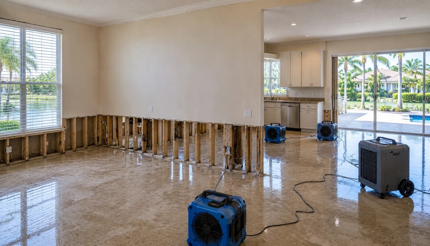 Flood Damage Cleanup on the Treasure Coast